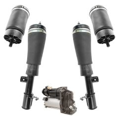 03-11 Land Rover Range Rover Air Ride Comp w/Front Air Shocks & Rear Air Springs Kit (5 Piece Set)