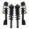 09-10 Dodge Journey 3.5L; 11-16 Journey 3.6L Front & Rear Strut & Spring Assembly Kit (4pc)