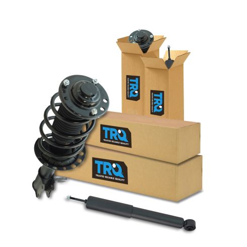 03-09 Saab 9-3 FWD (exc Conv) Front Strut & Spring Assembly & Rear Shock Kit (4pc)