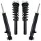 07-13 BMW X5 (w/ 3rd row) Front Strut & Spring Assembly & Rear Shock Absorber Kit (Set of 4)