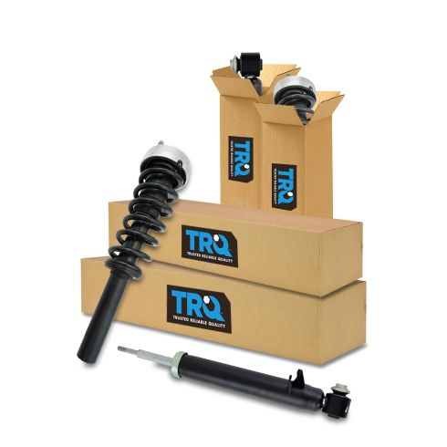 07-13 BMW X5 (w/ 3rd row) Front Strut & Spring Assembly & Rear Shock Absorber Kit (Set of 4)