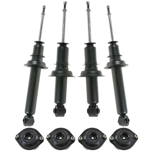 90-97 Mazda Miata MX-5 Front & Rear Shock Absorber w/ Mounts Set of 8