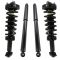 2014 Ford F150 (Extended & Crew Cab) w/RWD Front Strut Assembly w/Rear Shock Kit(4 Piece SET)