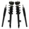12-14 Dodge Challenger, Charger R/T w/RWD Front Strut Assembly w/Rear Shock Kit (4 Piece SET)