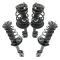 08-10 Toyota Highlander FWD Front & Rear Strut & Spring Assembly Kit (4pcs)