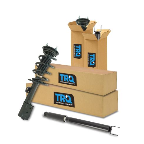 13(after 9/4/12)-16 Ford Explorer (w/o Police) Front & Rear Strut Assembly Shock Absorber Kit (4pcs)