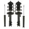 2011 Hyundai Sonata Front Strut & Spring Assembly & Rear Shock Absorber Kit (Set of 4)