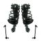 04-06 RX330; 07-09 RX350; 06-08 RX400h; 04-07 Highlander Front Loaded Strut & Sway Link Kit (4pc)