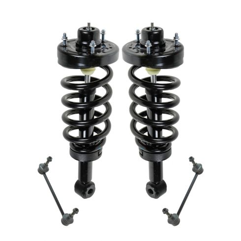 07-12 Ford Expedition, Lincoln Navigator (exc Elec Sus) Rear Loaded Strut & Sway Link Kit (4pc)