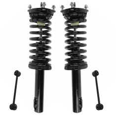 06-10 Jeep Commander; 05-10 Grand Cherokee (exc SRT) Front Loaded Strut & Sway Link Kit (4pc)