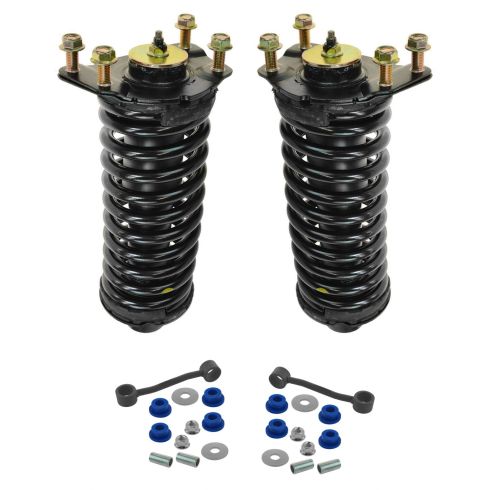 07-11 Dodge Nitro; 08-11 Jeep Liberty Front Loaded Strut & Sway Link Kit (4pc)