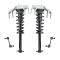 03-07 Cadillac CTS (w/ RPO FE1) Front Loaded Strut & Sway Link Kit (4pc)