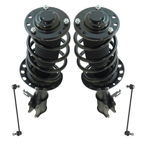 03-10 Saab 9-3 FWD (exc Conv) Front Loaded Strut & Sway Link Kit (4pc)