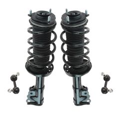 06-11 Honda Civic 2dr Coupe Front Loaded Strut & Sway Link Kit (4pc)