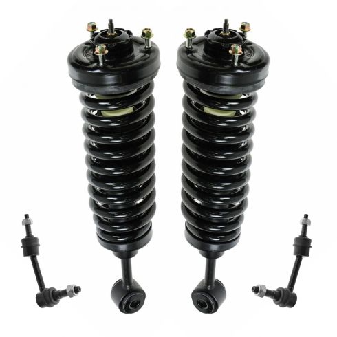 03-05 Ford Expedition Front Loaded Strut & Sway Link Kit (4pc)