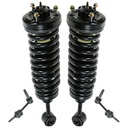 05-06 Ford Expedition Front Loaded Strut & Sway Link Kit (4pc)