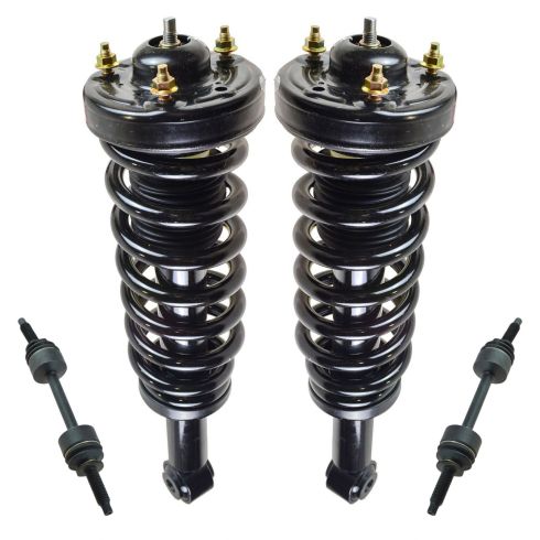 09-13 Ford F150 w/4WD Front Loaded Strut & Sway Link Kit (4pc)