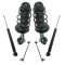 06-11 Toyota Yaris; 12 Yaris Sedan Strut, Shock and Link Kit (Set of 6)