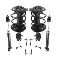 09-14 Nissan Maxima Front Strut Rear Shock w Sway Bar Link Kit (Set of 8)