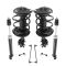 09-14 Nissan Maxima Front Strut Rear Shock w Sway Bar Link Kit (Set of 8)