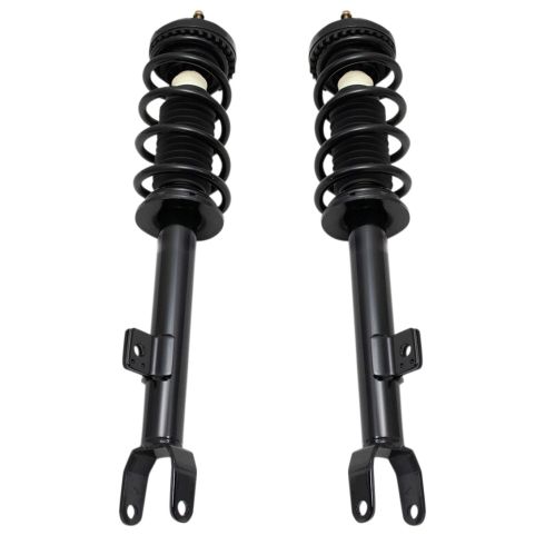 11-18 300 3.6L Base; 11 Challenger RWD Front Complete Shock & Spring Assembly Pair