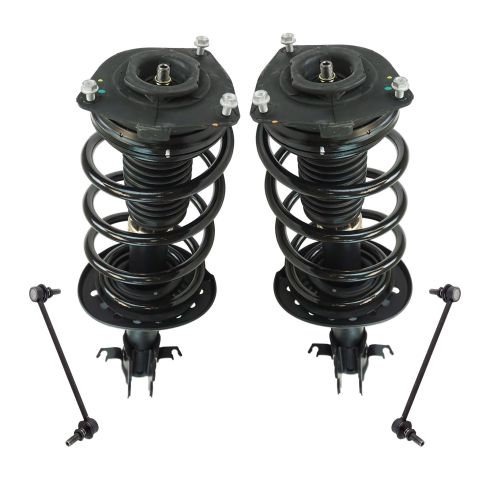 11-12 Juke; 13-17 Juke (exc Nismo) FWD Front Strut & Spring Assembly Pair w/ Lin