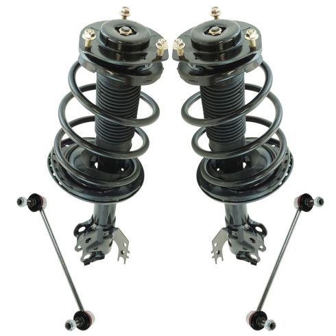12-17 Toyota Camry (exc SE) Front Loaded Struts & Spring Assemblies w Links 4pc
