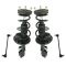 12-17 Toyota Camry (exc SE) Rear Loaded Struts & Spring Assemblies w Links  4pc