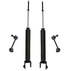 03-06 Infiniti G35 2dr RWD; 03-05 350Z w/ Sport Susp Rear Shock Absorber w/ Links Kit (4pc)
