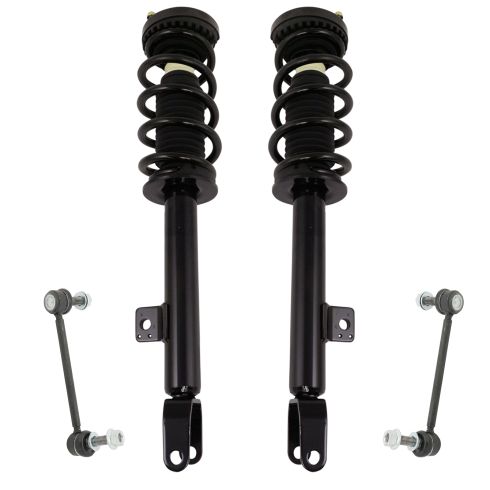 12-14 Dodge Challenger, Charger RWD SXT 3.6L Front Strut & Spring w/ Links Kit (4pc)