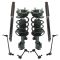 13-16 Ford Explorer Front & Rear Complete Strut & Shock with Links Kit (8pc)