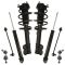 11 Sonata (w/o Sport Susp) Front & Rear Loaded Strut & Shock Kit w/ Links 8pc