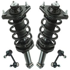 12-14 Honda CR-V (exc. Touring) AWD Rear Strut & Spring Assembly w/ Links Kit (4pc)