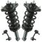 12-14 Honda CR-V (exc. Touring) AWD Rear Strut & Spring Assembly w/ Links Kit (4pc)