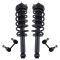 09-16 Dodge Journey Rear Complete Shock & Spring Assembly w/ Links Kit (4pc)