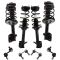 06-08 Subaru Forester (exc self level) Front & Rear Strut & Spring Assembly w Li