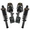 11-17 Jeep Compass FWD Front & Rear Complete Strut & Spring Assembly Kit (4pc)