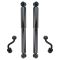 08-17 Nissan Rogue; 14-15 Select Rear Shock Absorber w/ Links Kit (4pc)
