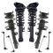 02-06 Mini Cooper Front & Rear Complete Strut & Spring Assembly Kit w/ Links (8p