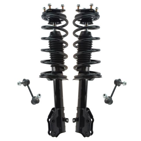 07-12 Mazda CX-7 Front Strut & Spring Assembly w/ Links Kit (4pc)