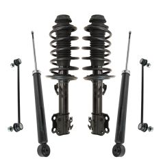 12-15 Toyota Prius C Front Loaded Strut & Rear Shock Absorber w/ Links Kit (6pc)