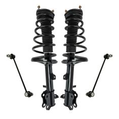 01-03 Toyota Highlander AWD Rear Strut & Spring Assembly w/ Link Kit (4pc)