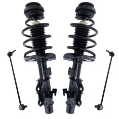 10-12 Chevy Camaro w/ 3.6L Front Strut & Spring Assembly w/ Links Kit (4pc)
