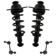 11-15 Chevrolet Camaro V6 Rear Strut & Spring Assembly w/ Links Kit (4pc)