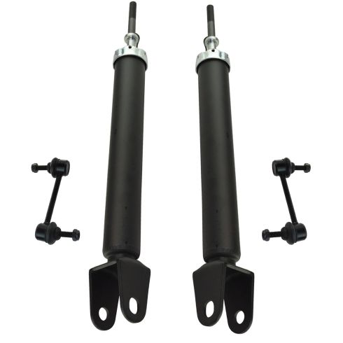 10-18 Ford Flex; 10-16 Lincoln MKT Rear Shock Absorber w/ Links Kit (4pc)