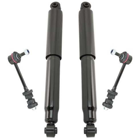 07-09 Equinox, Torrent, XL-7; 08-10 Vue Rear Shock Absorber w/ Links Kit 4pc