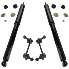 07-15 Mazda CX-9 Rear Shock Absorber w/ Links Kit 4pc
