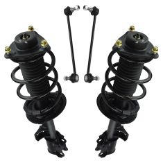 11-13 Kia Sportage Hyundai Tucson Front Strut & Spring Assembly w/ Links Kit 4pc