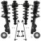 13-15 Chevrolet Camaro 3.6L Front & Rear Loaded & Spring Assembly w/ Links 8pc