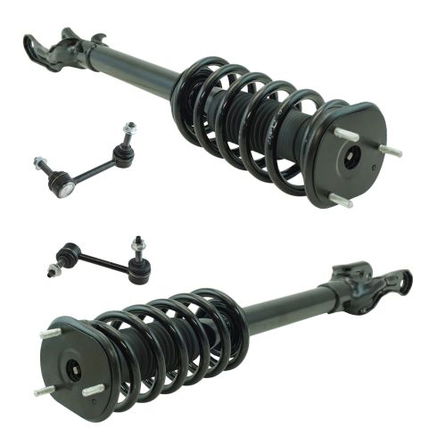 11-15 Dodge Durango Front Strut & Spring Assembly w/ Links Kit 4pc